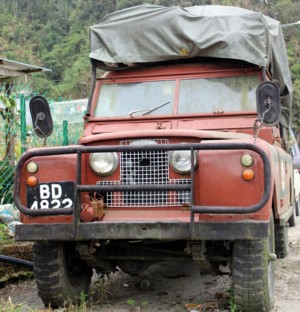 Land Rovers